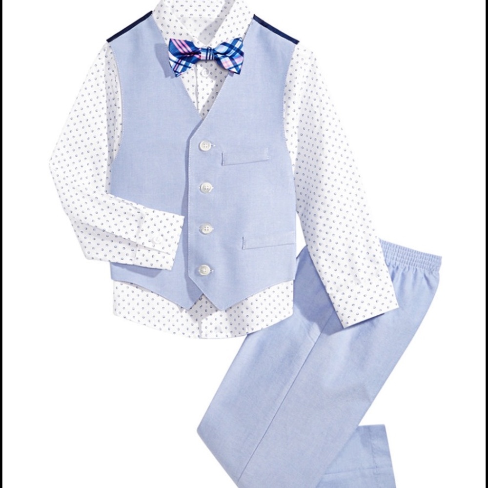 diamond oxfords vest set